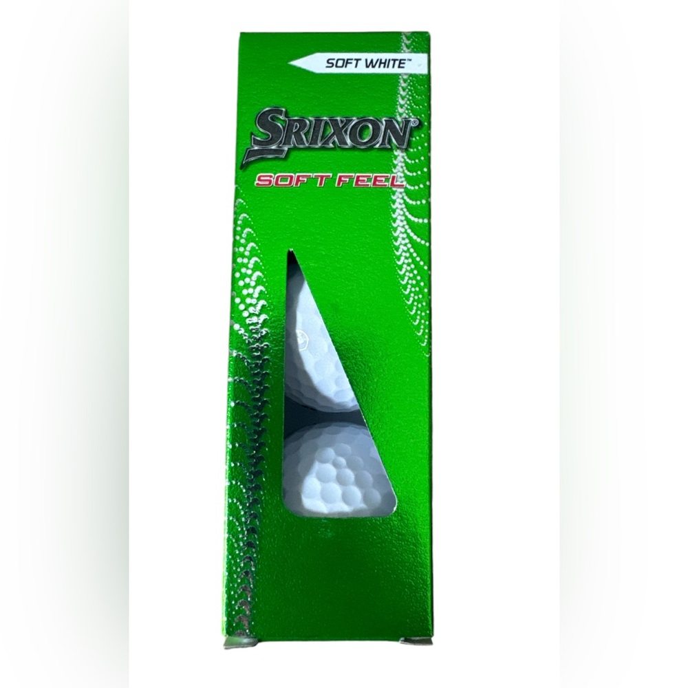 Srixon Pepsi golf balls (3) soft feel NEW IN BOX